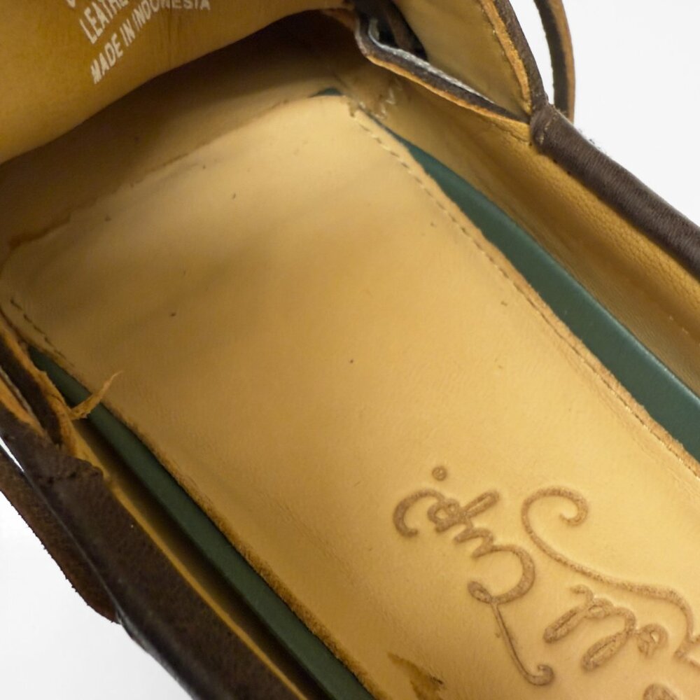 Men's Sperry Top Sider 2 Eye Gold Cup Collection Boat Shoes Size 8.5 M Brown - Picture 12 of 14